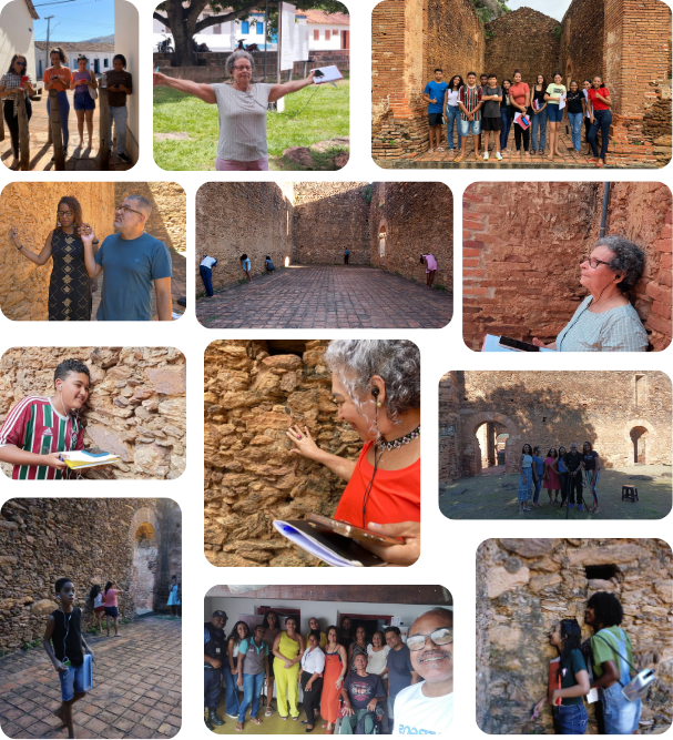 Experimentações com a comunidade